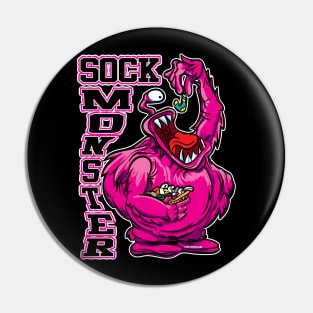 Sock Monster Pin