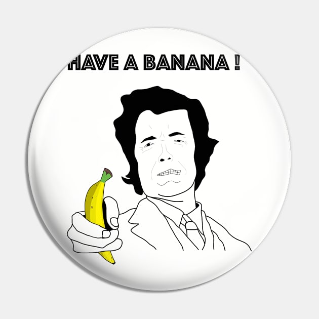 Dirty Banana Pin by sennedraw