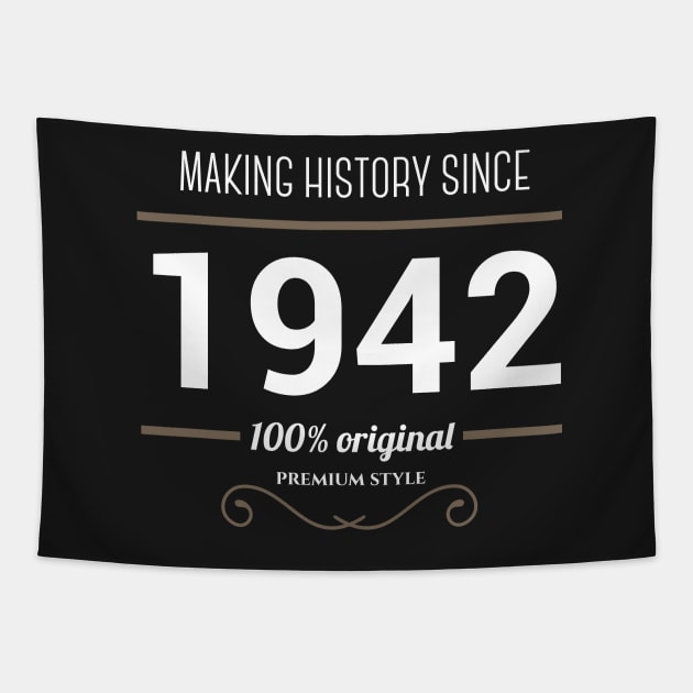Making history since 1942 Tapestry by JJFarquitectos