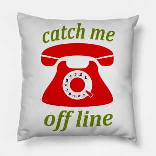 Vintage telephone Pillow