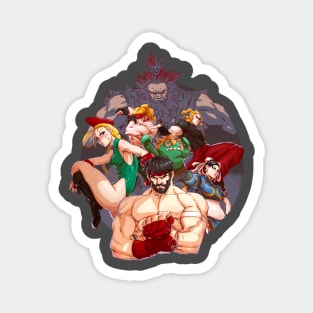 Street Fighters Magnet