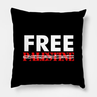 Free Palestine Stop Terror In Palestine - Go Israel Pillow