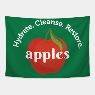 Apples Hydrate Cleanse & Restore Tapestry