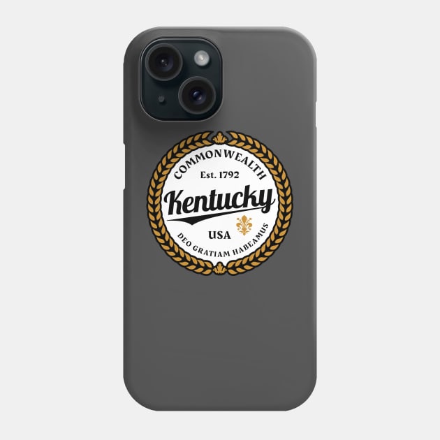 Kentucky Deo Gratiam Habeamus Phone Case by LocalZonly
