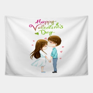 happy Valentine's day Tapestry