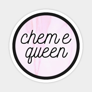 chem e queen pink Magnet