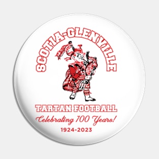 100 Years of SGHS Tartan Football Pin