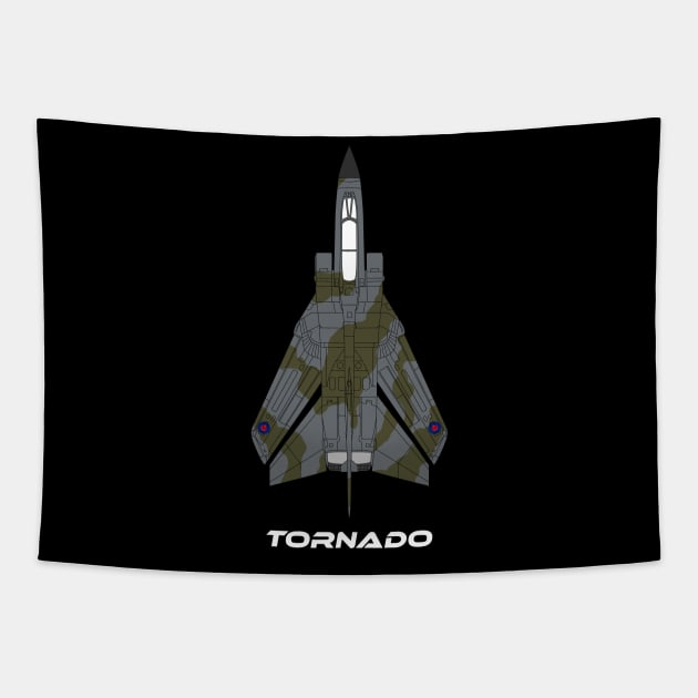 British Tornado GR1/GR4 Tapestry by BearCaveDesigns
