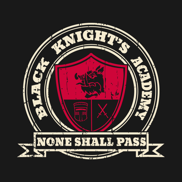 Discover Black Knight Academy - Holy Grail - T-Shirt