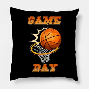 Game Day Basketball Pillow