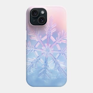 Snow Flake Nature Serene Tranquil Peace Phone Case