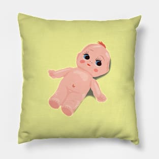 Retro baby doll Pillow