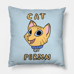 Cat person Pillow