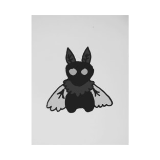 B&W Cutie Mothman T-Shirt