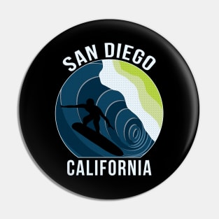 San Diego California Pin