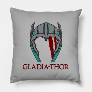 Superhero Gladiator Ragnarok Viking Norse Mythology Mashup Pillow