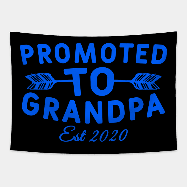 Promoted to Grandpa est 2020 Tapestry by Yyoussef101