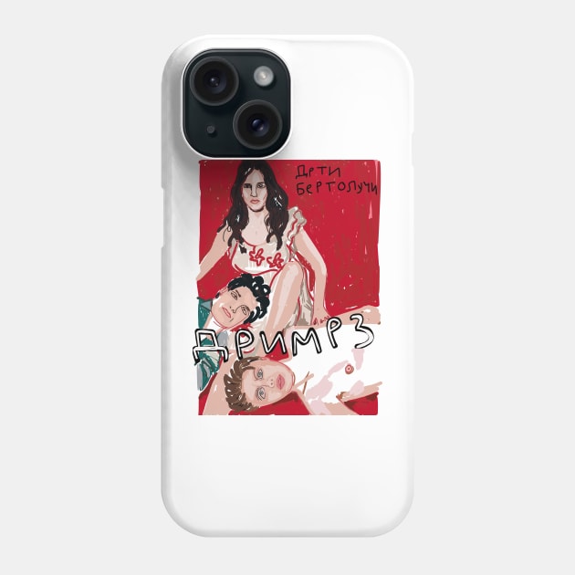 Badly drawn The Dreamers posters for real people Phone Case by 3ET3