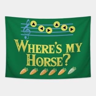 Epona's Melody: Ocarina of Time Inspired Tapestry