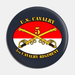 5th Cavalry Regiment Pin