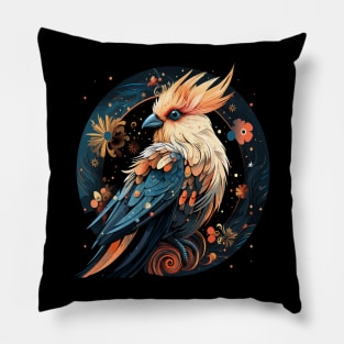 Cockatiel Rainbow Pillow