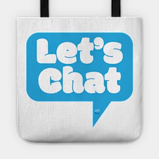 Let's Chat Tote