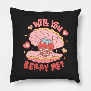 Will You Berry Me? Pillow