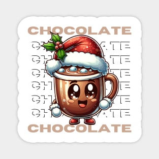 Hot Chocolate Magic | Cute Christmas Magnet