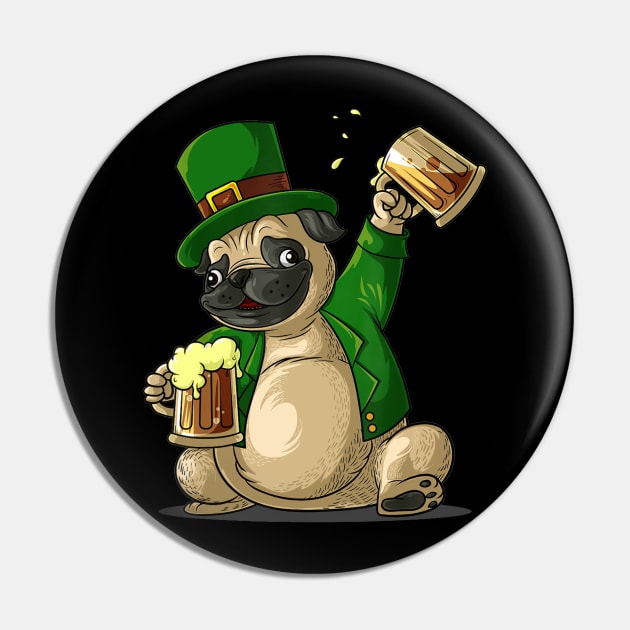 Irish Leprechaun St Patricks Day Shirt Funny Men Women Gift Pin by suttonouz9