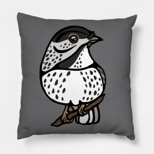 Blackpoll Warbler Graphic Pillow