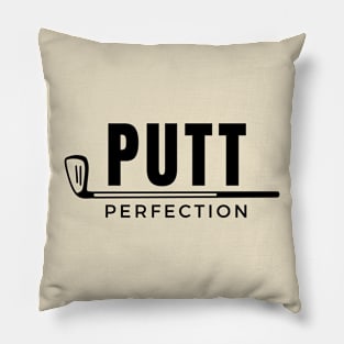 Putt Perfection Golfer Pillow