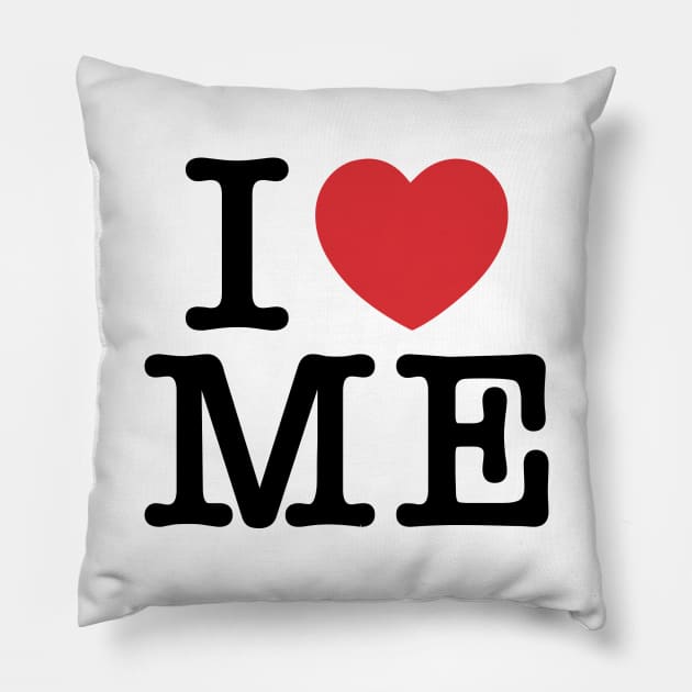 I Heart ME Pillow by n23tees