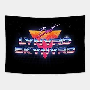 Lynyrd Skynyrd Retro Crome Art Tapestry