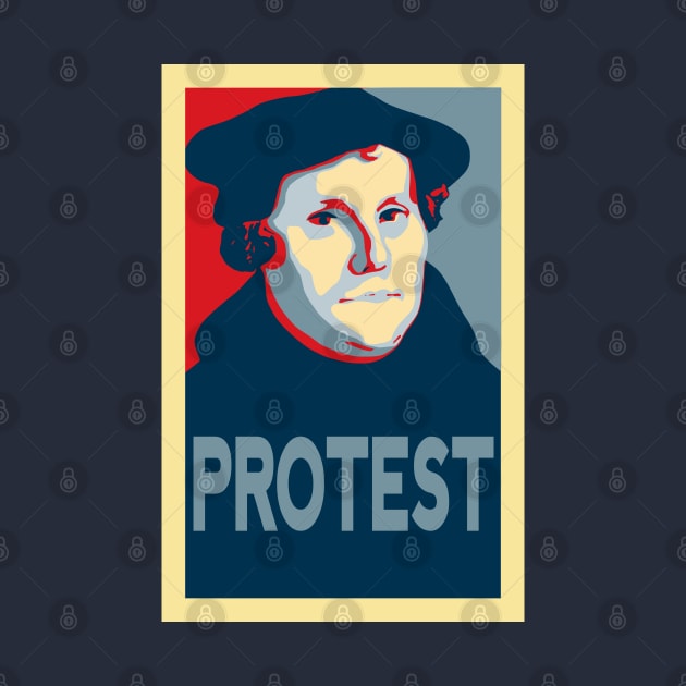 Martin Luther PROTEST by SeeScotty