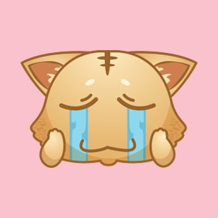 Crying sad Cat T-Shirt