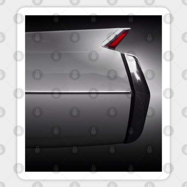 American classic car Coupe Deville 1964 tail fin - Coupe - Sticker ...