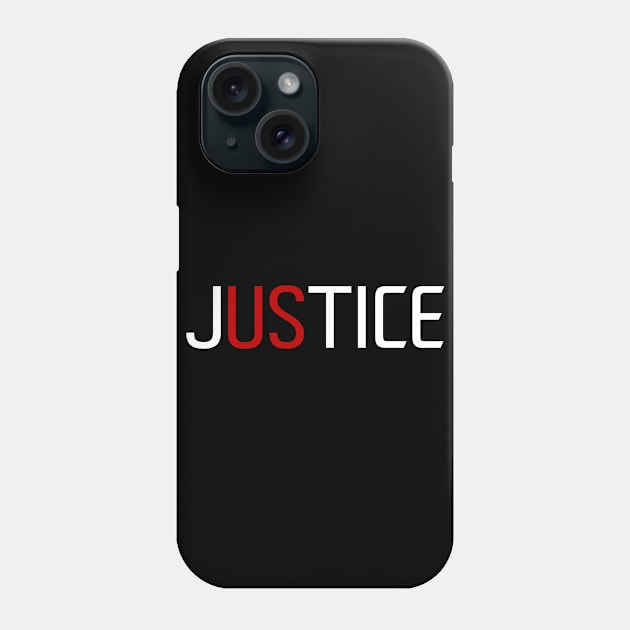 jUStice Phone Case by Aedai