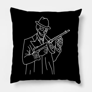 Dead Mobster Pillow