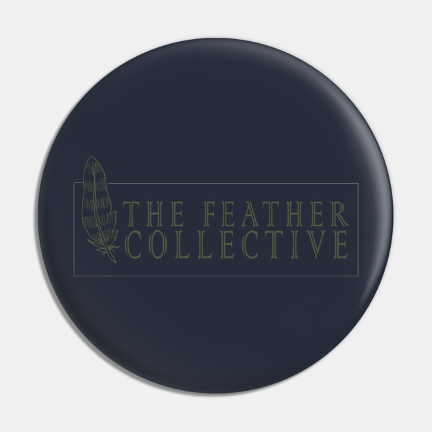 The Primary Feather Pin by TheFeatherCollective