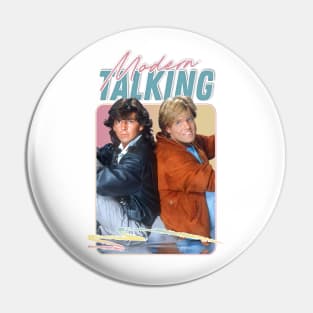 Modern Talking / 80s Fan Design Pin