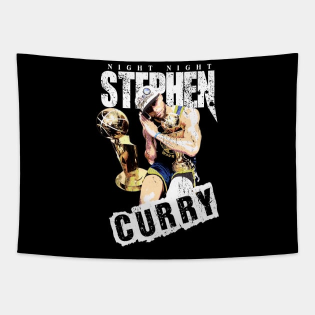 Stephen Curry Tapestry by Resatuki