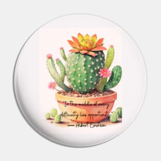 cactus with quotes Pin