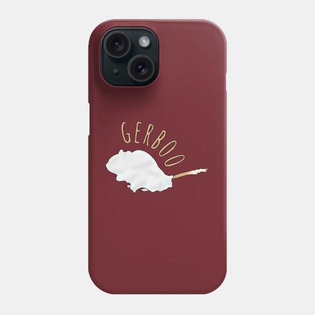 Gerboo (cute gerbil ghost costume) Phone Case by Becky-Marie