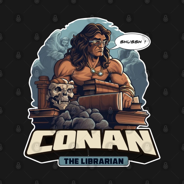 Conan the librarian by NineBlack