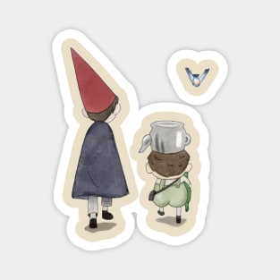 wirt, greg, and beatrice watercolor Magnet
