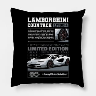 Iconic Countach Car Pillow