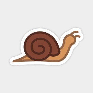 Simple Garden Snail Magnet