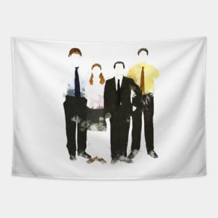 the office Jim pam michael dwight fourtet Tapestry