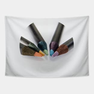 five colored pencil tips Tapestry