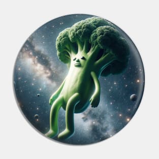 Satellite Broccoli Pin